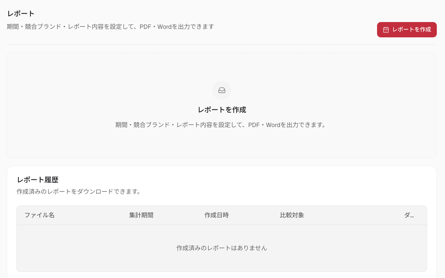 レポート