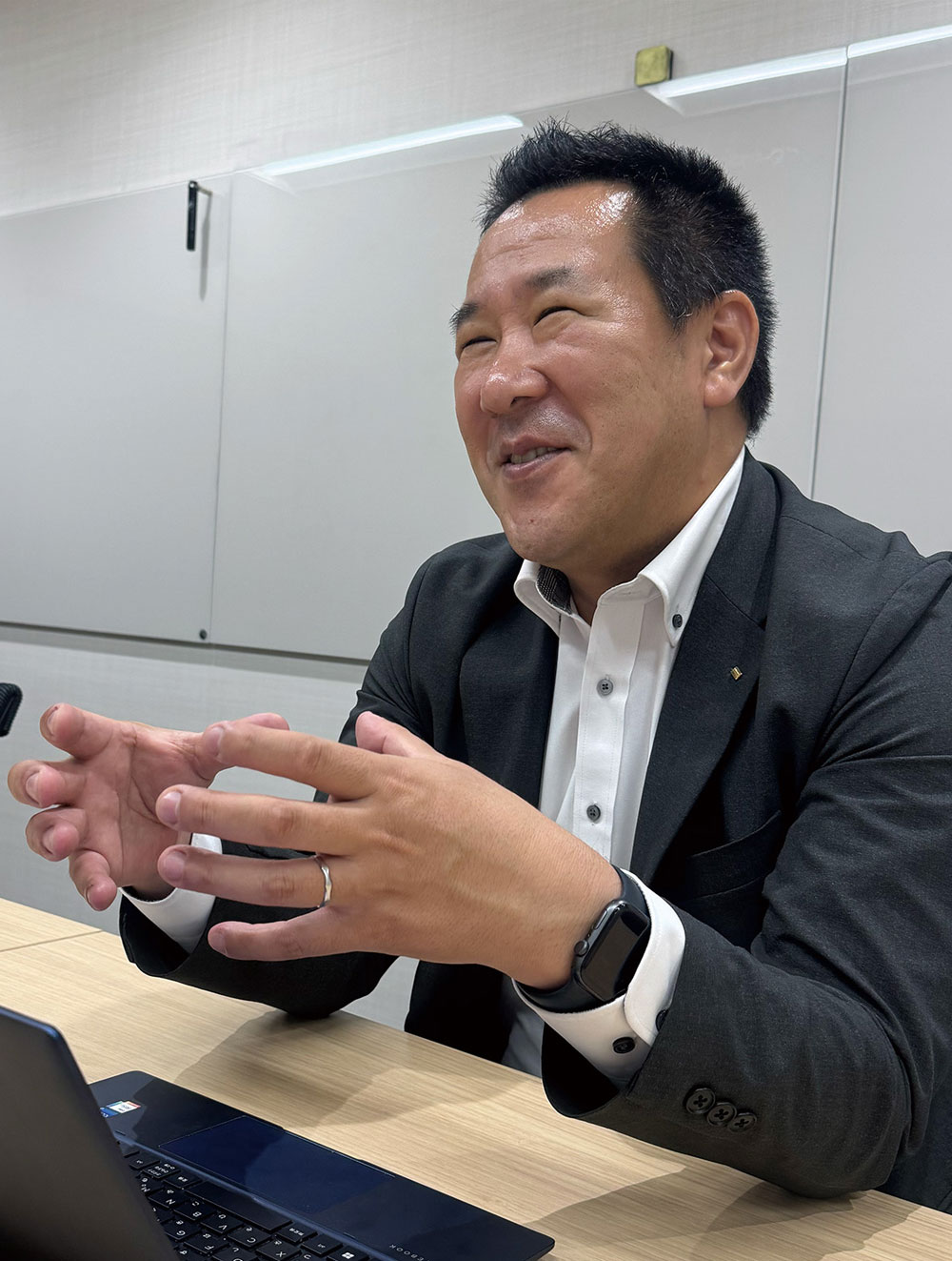 ヒューマンリソシア（株）DXソリューション本部 事業本部長 井元氏