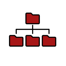 フォルダーツリー表示機能